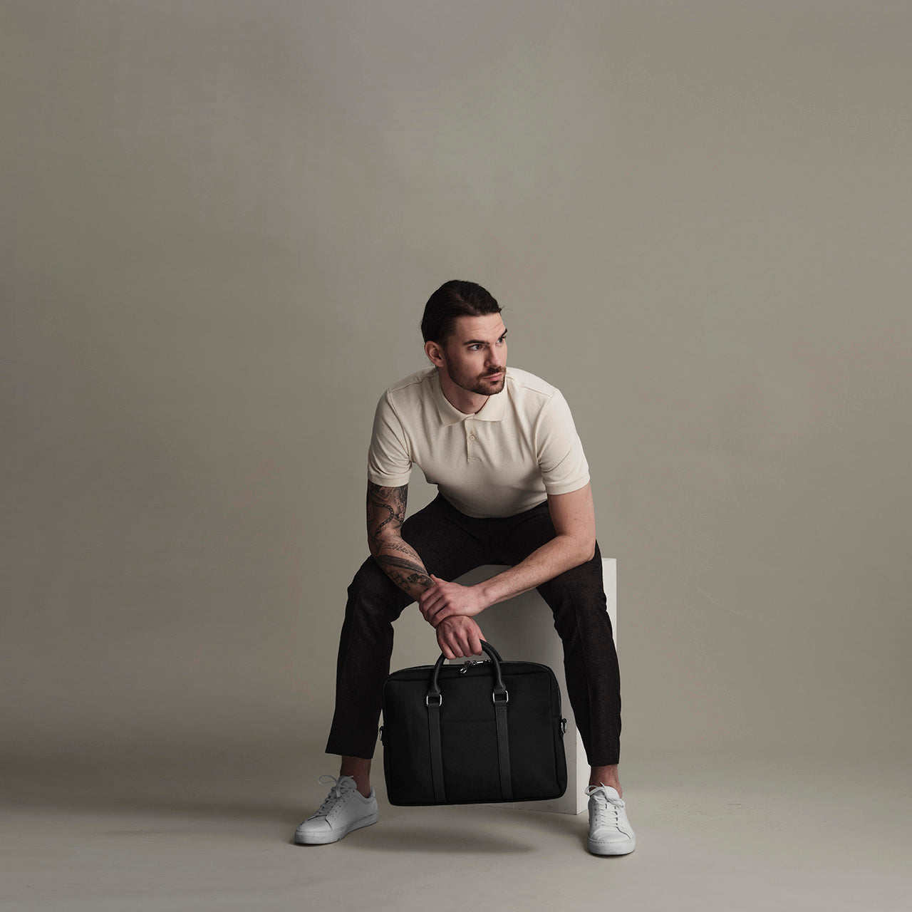The Laptopbag black