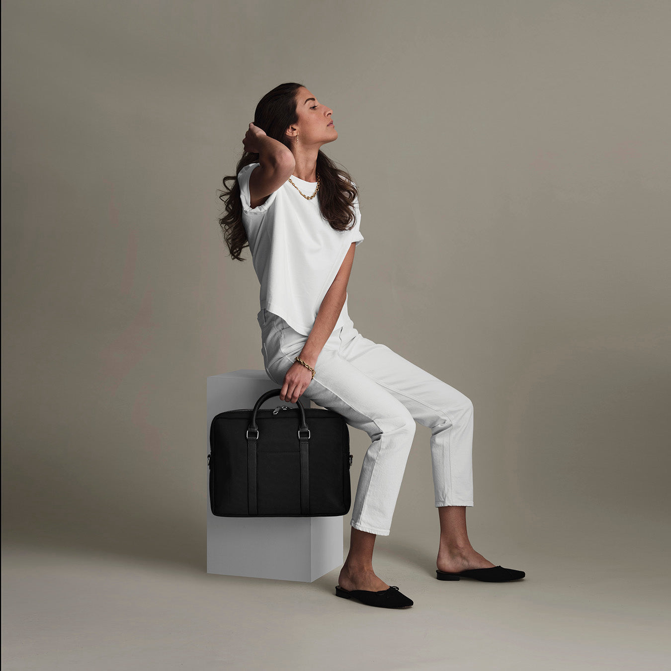 The Laptopbag black