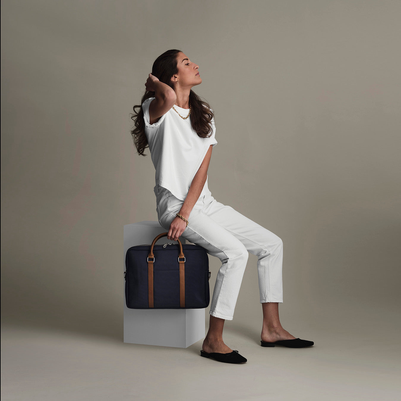 The Laptopbag navy