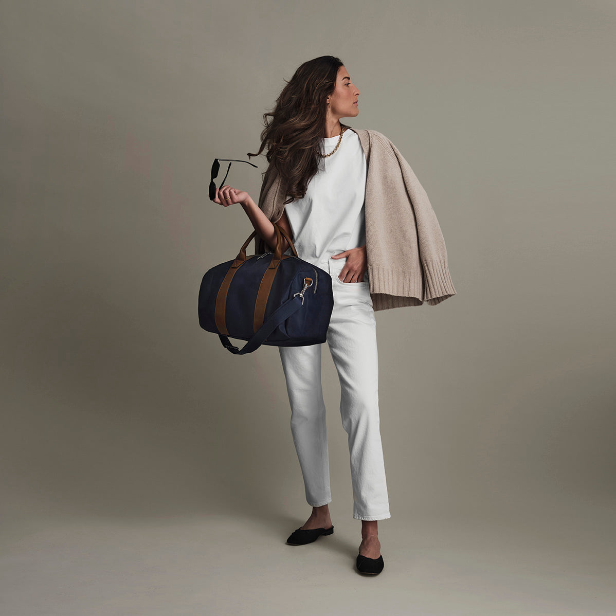 The duffel blå